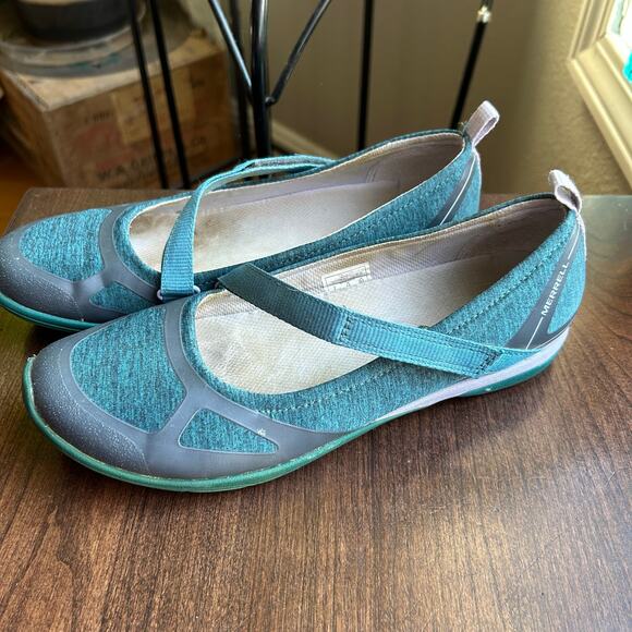 Y2K Women's Merrell Select Fresh Mary Jane blue Sneaker US Size 8 - Picture 5 of 12